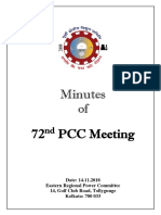 72nd PCC Minutes