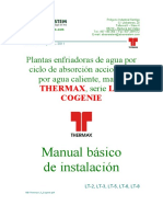 Manual Básico Instalación Thermax LT - Cogenie