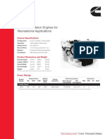 Marine Propulsion Engines For Recreational Applications: General Specifications