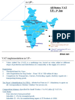 Status of VAT in India: All States: VAT UP:-1 Jan