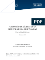 Formacion de Lideres en Hospitalidad PDF