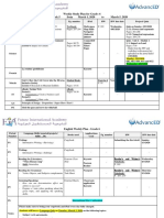 Weekly Study Plan For Grade: 6 Semester 2 - Week 5 From March 1, 2020 To March 5, 2020