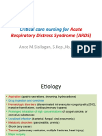 Critical Care Nursing For ARDS