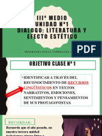 Literatura y Efecto Estetico 3 Medio