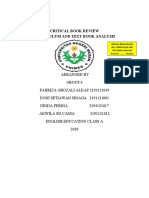 Critical Book Review Curriculum and Text Book Analysis: Skor Nilai