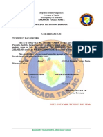 Certification Tolega Norte