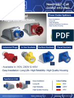 IP44 Industrial Plugs and Sockets: Need Help? - Call: 01582 692 440