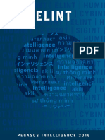 Elint: Inteligencia Inteligencia Intelligence Intelligence