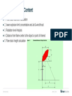 Flare Radiation Isopleths - Calculation Sheet Content