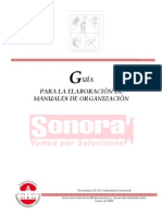 Guia para Elaborar Un Manual Organizacion