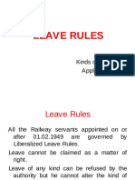 Leave Rules