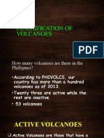 Classification of Volcanoes