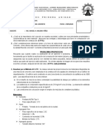 I EXAMEN - Tecnología Del Concreto