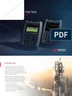 Six Essential 5G Field Tests: Using Fieldfox Handheld Analyzers