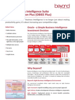 Oracle Business Intelligence Suite Enterprise Edition Plus (OBIEE Plus)