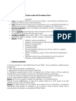 Análisis de El Lado Oculto Del Presidente Mora