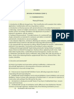 SYLLABUS D Pharmacy PDF