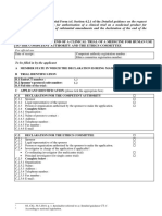 Declaration End Trial Form PDF