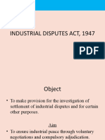 Industrial Disputes Act, 1947