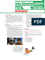 Oceanía para Segundo Grado de Secundaria