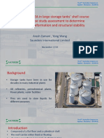 Application of FEA in Large Storage Tanks Shell Course Repairs