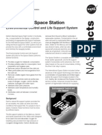 NASA Facts International Space Station Environmental Control and Life Support System 2008