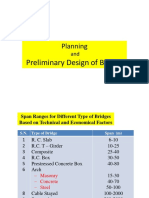 Planning and Preliminary Design of Bridge