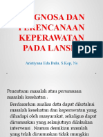 Diagnosa Dan Perencanaan Keperawatan Pada Lansia