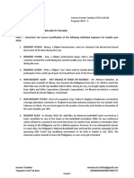 Quiz 002 Classification of Taxpayers - PALACIO