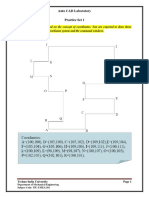 Auto CAD Lab Practice Set 1