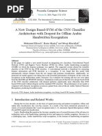 A New Design Based SVM of The CNN Classifier Architecture With Dropout For Offline Arabic Handwritten Recognition