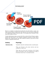 Anatomy and Pathophysiology of Anemia