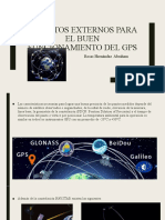 Aspectos Externos para El Buen Funcionamiento Del GPS