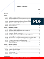 Sample Data - Not For Operational Use: 40Th Edition, January 2020