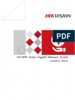 DS-3E05 Series Gigabit Ethernet Switch: Installation Manual