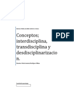 Conceptos Interdisciplina II