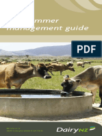 Dry Summer Management Guide: Dairynz - Co.Nz 0800 4 Dairynz (0800 4 324 7969)