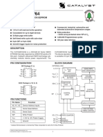 CAT24WC32/64: 32K/64K-Bit I C Serial Cmos Eeprom