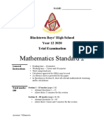 2020 MS - Blacktown Boys HS - Trial Paper (With Solutions) PDF