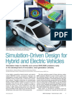 Simulation-Driven Design For Hybrid and Electric Vehicles