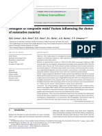 Amalgam or Composite Resin? Factors Influencing The Choice of Restorative Material