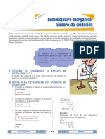 17 Nomenclatura Inorganica. Numero de Oxidacion