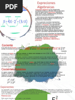 Expresiones Algebraicas.