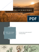 Lecture 1 Causes of WW1