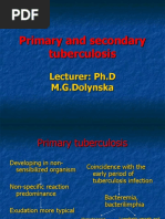 Primary and Secondary Tuberculosis