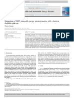 ! Comparison of 100% Renewable Energy System Scenarios With A Focus On Flexibility and Cost