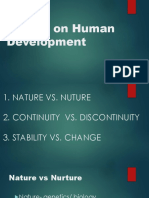 Issues On Human Development