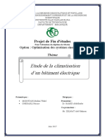 PFE Etude de La Climatisation D'un Bâtiment Électrique PDF