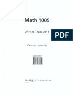 Math 1005 Book