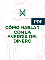 Como Hablar Con La Energía Del Dinero. Natali Navarro, Coach Energética